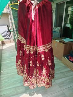 bridal lehnga with duppatta