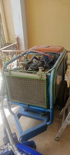 gas nd petrol condition 10/10 660cc Japanese daihatsu engine 7.5 kv