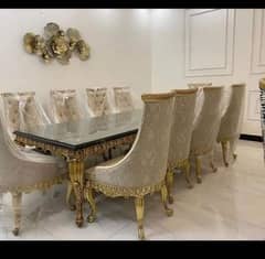 Dining table 8 chairs