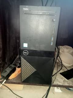 Dell core i5 8th generation Tower with 18 inch LCD
