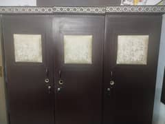 Wooden Cupboard Heavy-duty 3 pieces