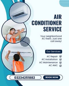 AC Installation, AC Service, AC Repair. Split AC Repair Service