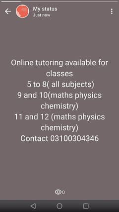 online tutoring