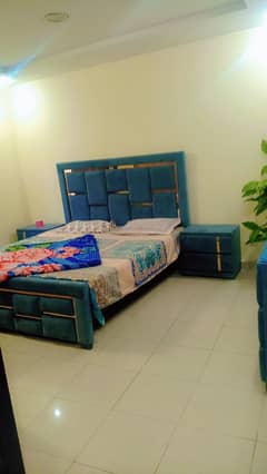 Per day 1bed ROM full furnished apartments safe and scour 100%coupe allow