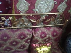 used iron 5 seater sofa set for sale
