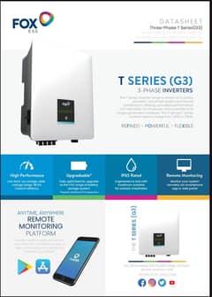 Inverter , Solar installetion , Solar panal, Fox inverter