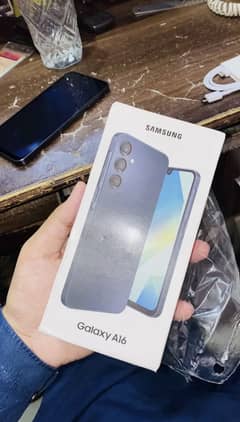 Samsung A16 (8 256) Black Edition Just box open official pta