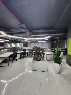 Commercial Fully Furnished 10000 Corporate Office Available For Rent In Gulberg Lahore