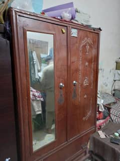 Strong Double Iron Wardrobe For Sale