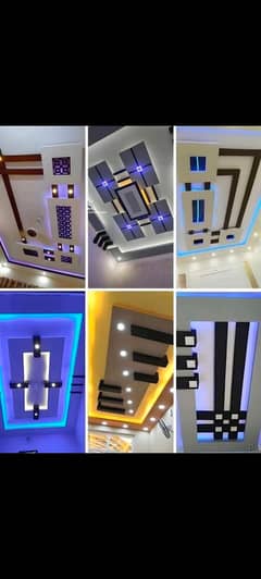 Gypsum ceiling-Fancy ceiling-2 x 2 Ceiling - Ceiling -Room ceiling