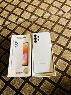 Samsung galaxy a32 6/128 with box and charger pta officcial approved