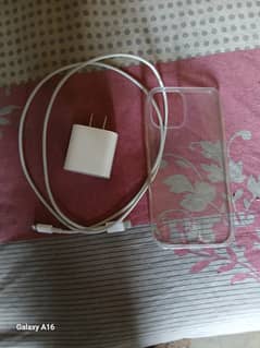 Iphone Original 20w Charger Cable & Iphone 12 Baseus Case