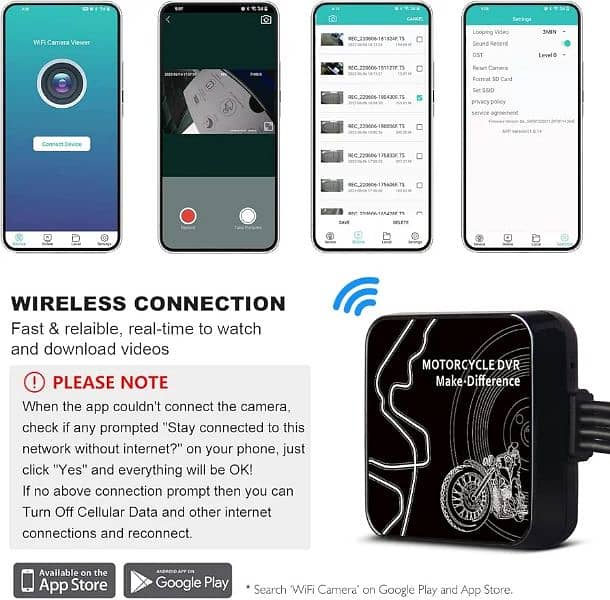 Motorcycle Dash Camera 2