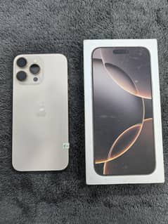 iPhone 16 Pro Max Non PTA 256GB Dual SIM Factory Unlocked