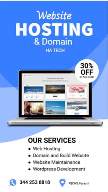 Website Hosting and Domain For Business 0