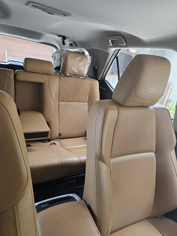 it's a lady driven fortuner one hand driven neat and clean vehicle 5