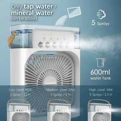 Portable 3 in 1 Air Cooler+Fan Available in Original Quality