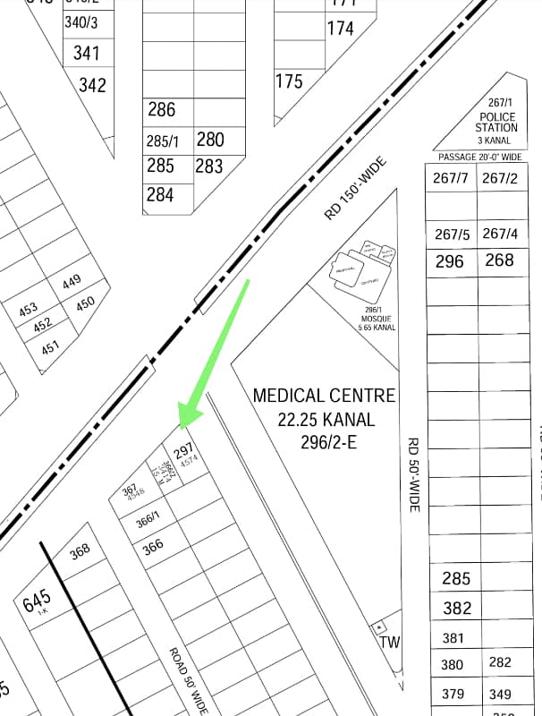 1 Kanal Residential Plot In DHA Phase 6 - Block E Is Best Option 0