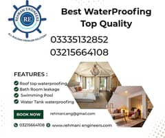 Roof Heat Proofing Islamabad- Bathroom Leakage- Water Proofing Service