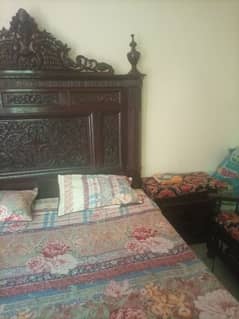 pure wooden King size Bed