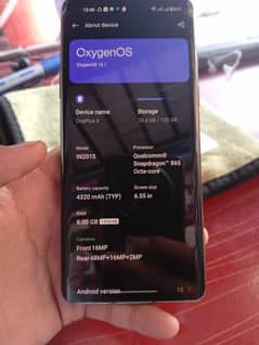OnePlus 8 8/128gb pta approved tach galas brek