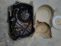 Honda 1982 clutch cover and magnet cover