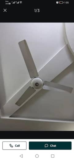 3 ceiling fans urgent sale