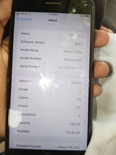 iphone 7 plus 128 gb storage
