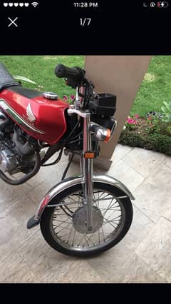 CG 125 self start 23 model