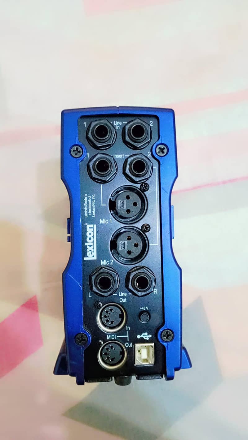lexicon lambda desktop usb audio interface 1