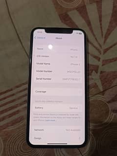 Iphone X 256GB PTA Aprroved