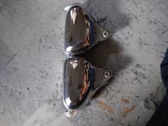Honda 125 side covers  steel