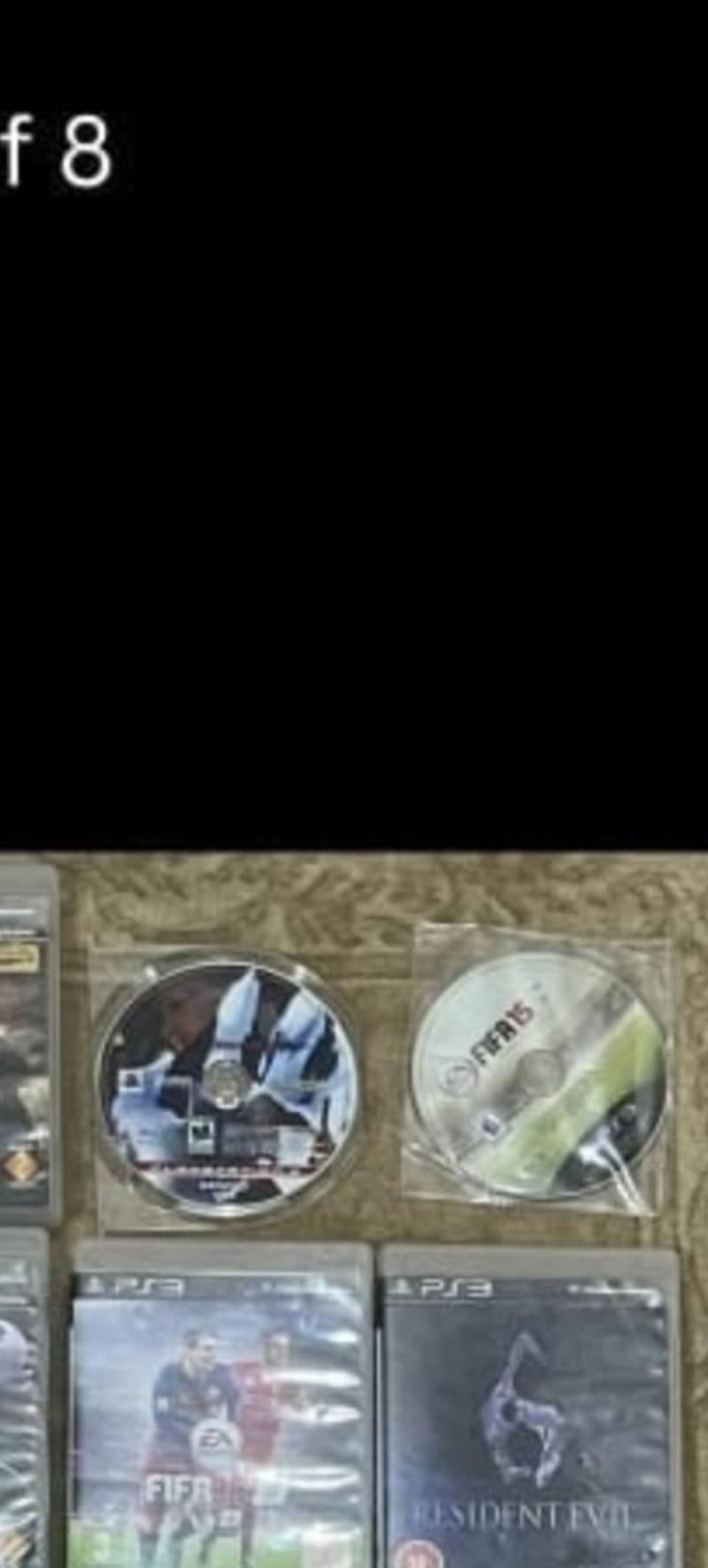 PS3 Games CDs condition 10/10 3