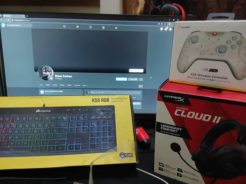 keyboard + controller combo 0