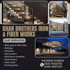 Doors/Main Gates/Grills/Windows/Solar Work/Stairs/Channels/T Iron