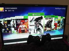 Xbox 360 With 2 wireless controller and 500 gb hdd