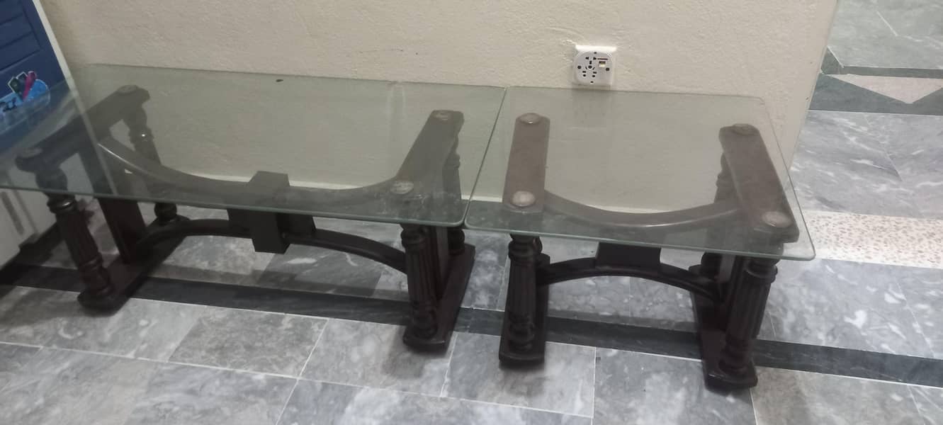 Sofa set with 2 center table 1