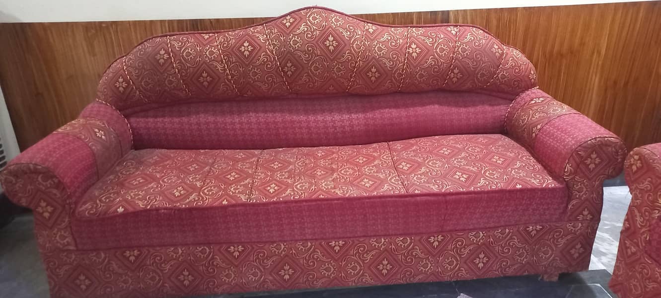 Sofa set with 2 center table 3
