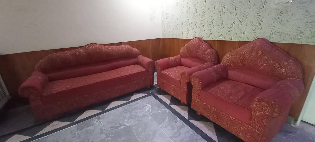 Sofa set with 2 center table 5
