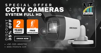 Hikvision 4-Camera Full HD 2MP CCTV System – Best Price!