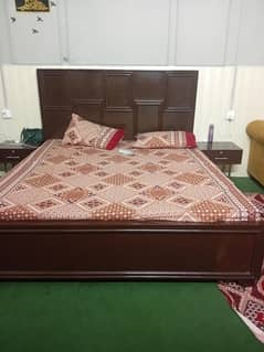 dressing and bed