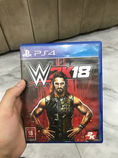 W2k18 game wwe ps4