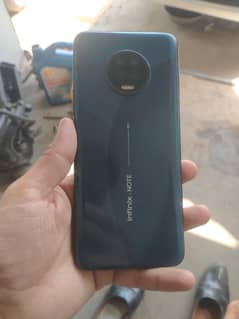 infinix note 7 6gb 128gb glass break hai