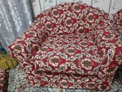 Used sofa for sale, with cushions
