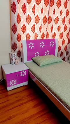 Kids Room Furniture (Single Bed & Dressing)