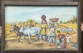 Village scene