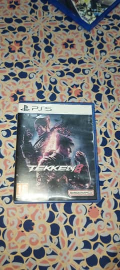 Tekken 8 used ps5 the code in this game is not used