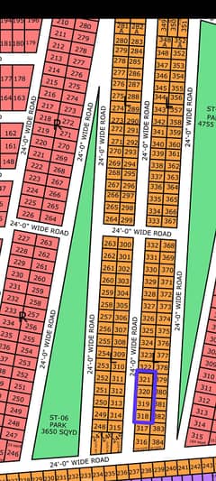 West Open Plot 80 Sq-Yd Old Block North Town Residency Phase 1