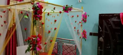 Fresh Flower Car & Stage Decoration – Mehndi Setup in Karachi