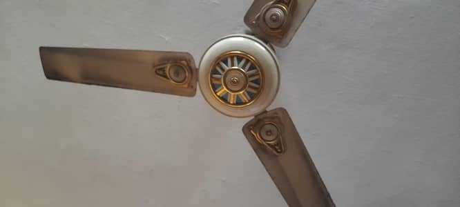 3 ceiling fans 99.9% copper for sale in running condition